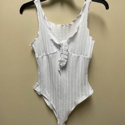 White Bodysuit new 
