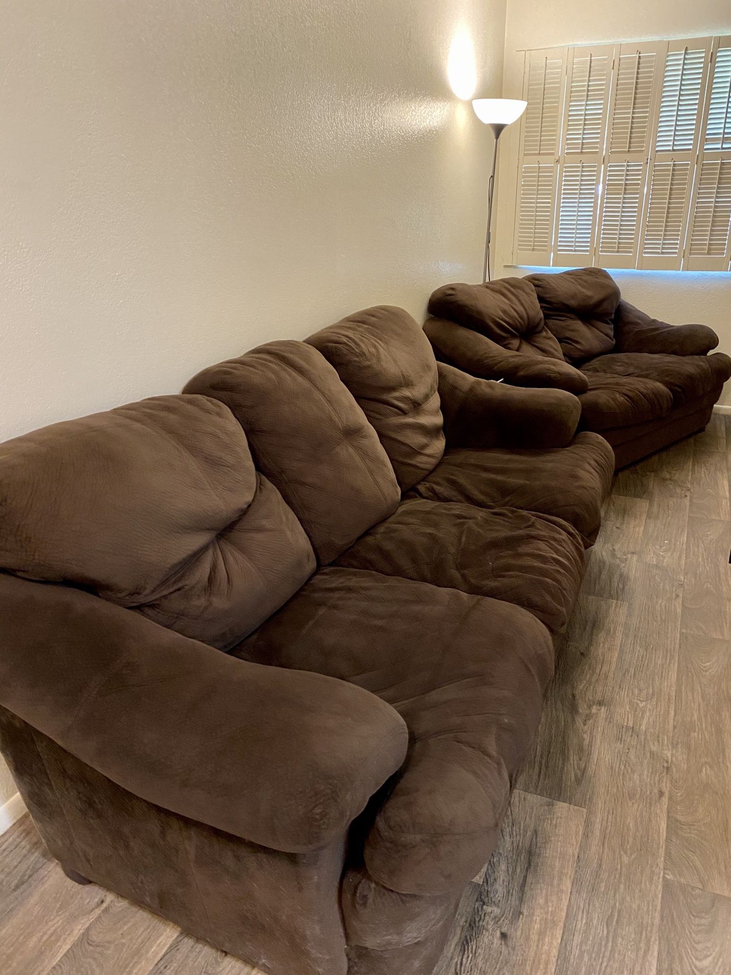 Mocha Brown Couches