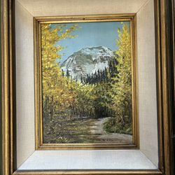 Vintage Oil Based Painting 