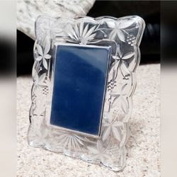 Mikasa Garden Terrace Crystal 5x7 Photo Frame