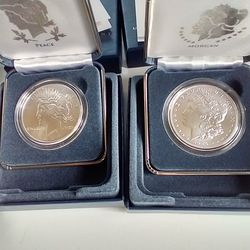 2024 Morgan And Peace Dollars