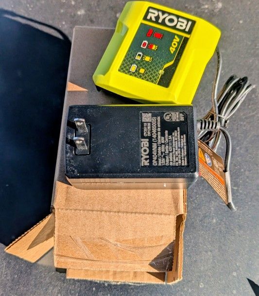 New Ryobi 40V Charger