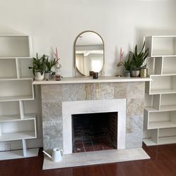 Set Of 2 Tangela S Shaped Bookshelves