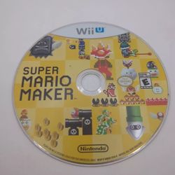 Super Mario Maker Nintendo Wii U Disc Only Tested Working Video Game