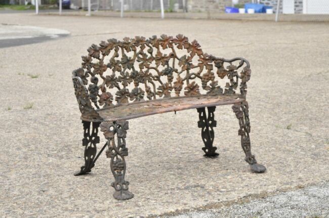 Victorian Iron Bench