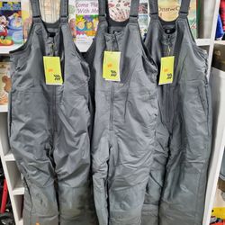 New Snow Bib Size 12-14