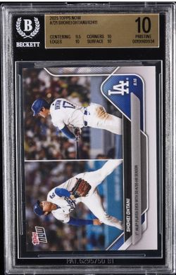 2025 Topps Now Shohei Ohtani #721 BGS 10 Pristine