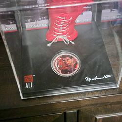 Muhammad Ali Silver Coin Mintage 7500