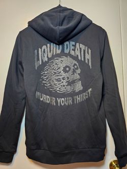 Liquid Death Sherpa Hoodie Medium