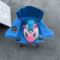 Kids Chair. Kids Bicycle Helmet