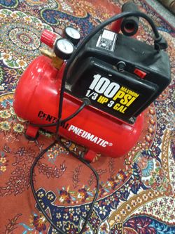 Central Pneumatic Compressor