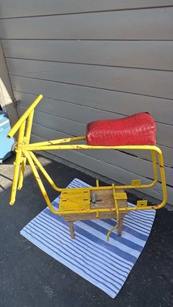 Joes mini bike frame with T bars