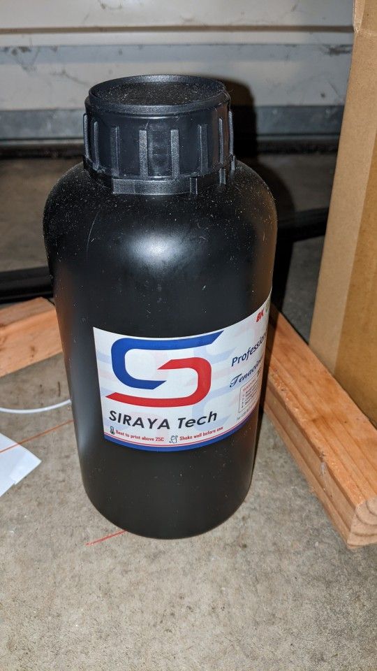 1kg Siraya Tech Tenacious 3D Printer Flexible 405nm Resin

