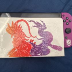Nintendo Switch OLED Pokémon Scarlet And Violet