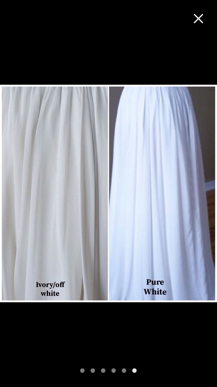 Wedding Skirt Pure White