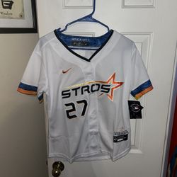 Women’s Nike Jose Altuve Houston Astros white jersey size m