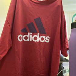 Adidas Large Red Tee