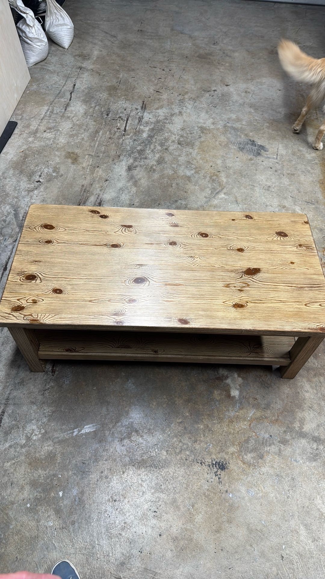 Ashley’s coffee table