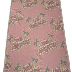 Los Angeles Print Turkish Towel