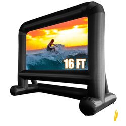 HuaKastro 8nflatable projector screen