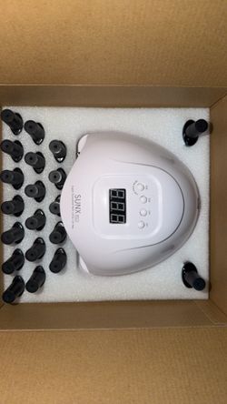 Nail gel machine and(60) count nail polish