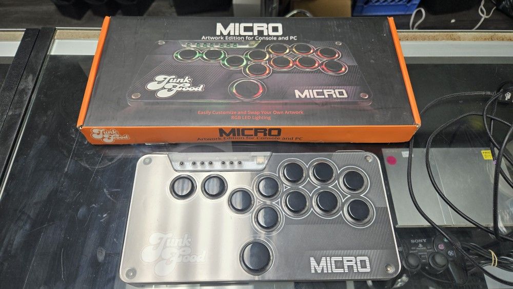 Snackbox Micro Leverless Arcade Controller For Console And Pc