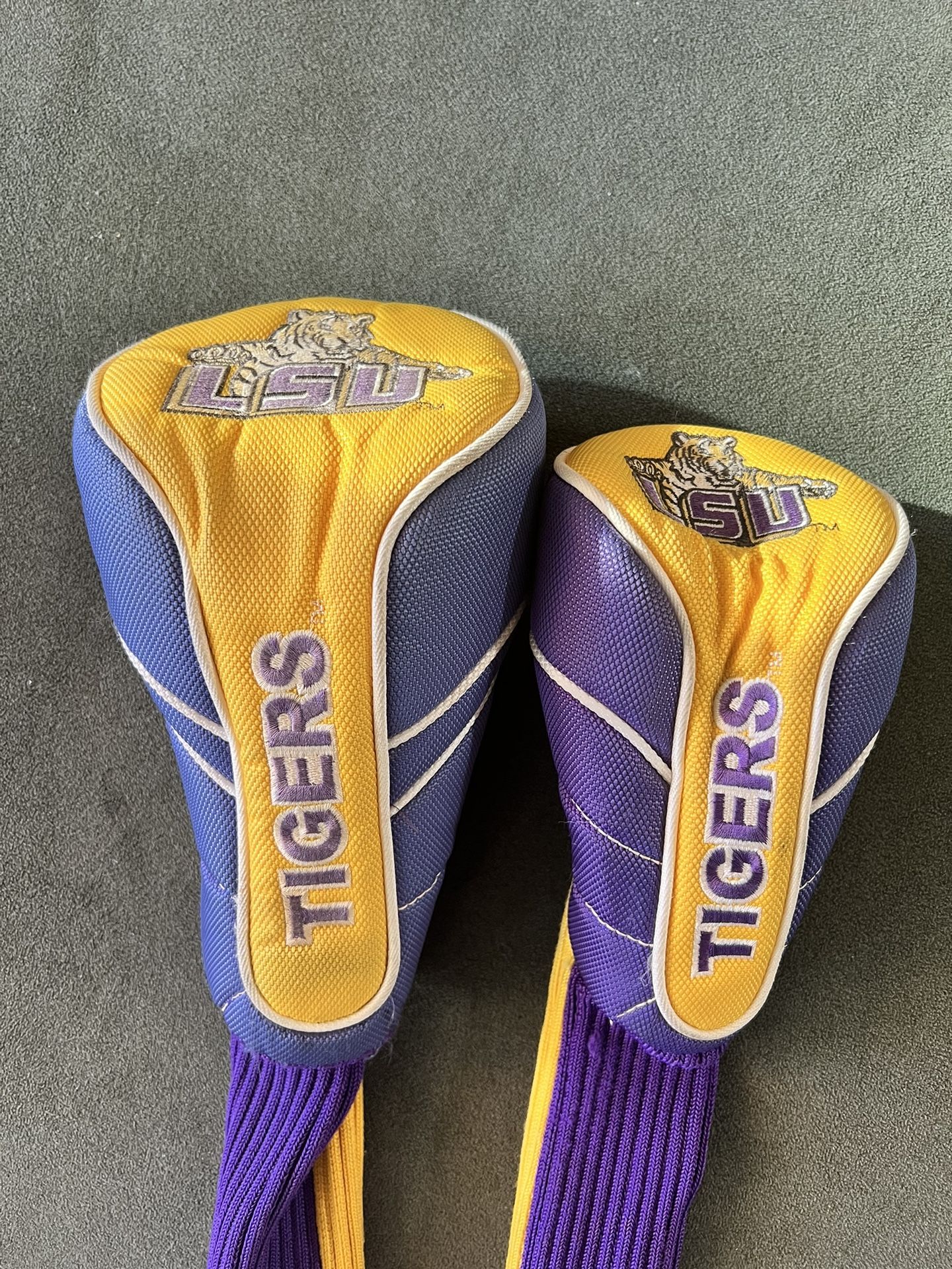 LSU Driver And 3 Wood Golf Headcovers for Sale in Midlothian, TX OfferUp