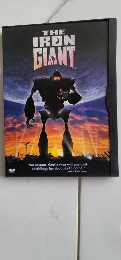 Original 1999 The Iron Giant DVD Snapcase