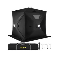 Fishing Shelter Tent Black
