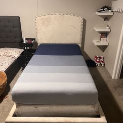 Twin Bed With Mattress 