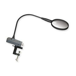 Carson 2X / 3.5X Table Clamp Goose Neck Magnifier