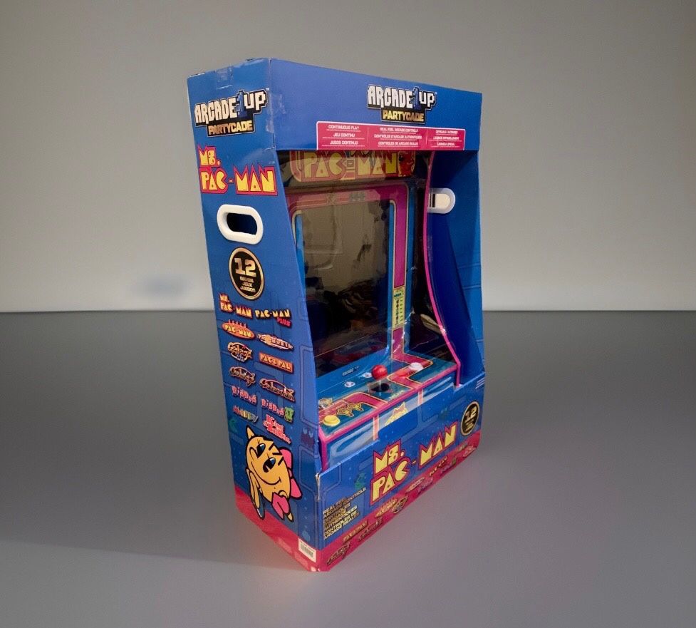 MS. PAC-MAN 12 in 1 Arcade games / Arcade1up partycade