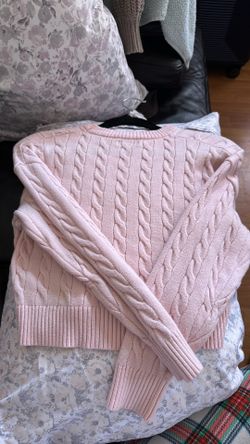 Pink sweater size S