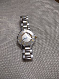Cartier Must 21 Watch  Authentic 