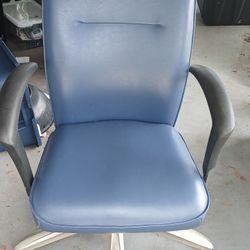 Leather Chair,new Just Wrong Base