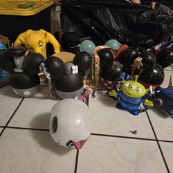 disney  popcorn bucket Lot 