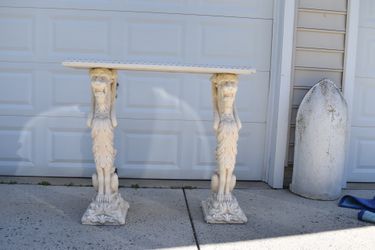 Vintage MCM console table