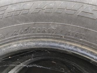 Llantas  245/70 /R17 