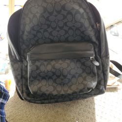 COACH Leather bk Pack