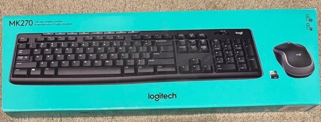 Logitech MK270 Wireless Keyboard and Mouse Combo