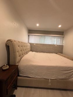 California King Bed Frame & Mattress