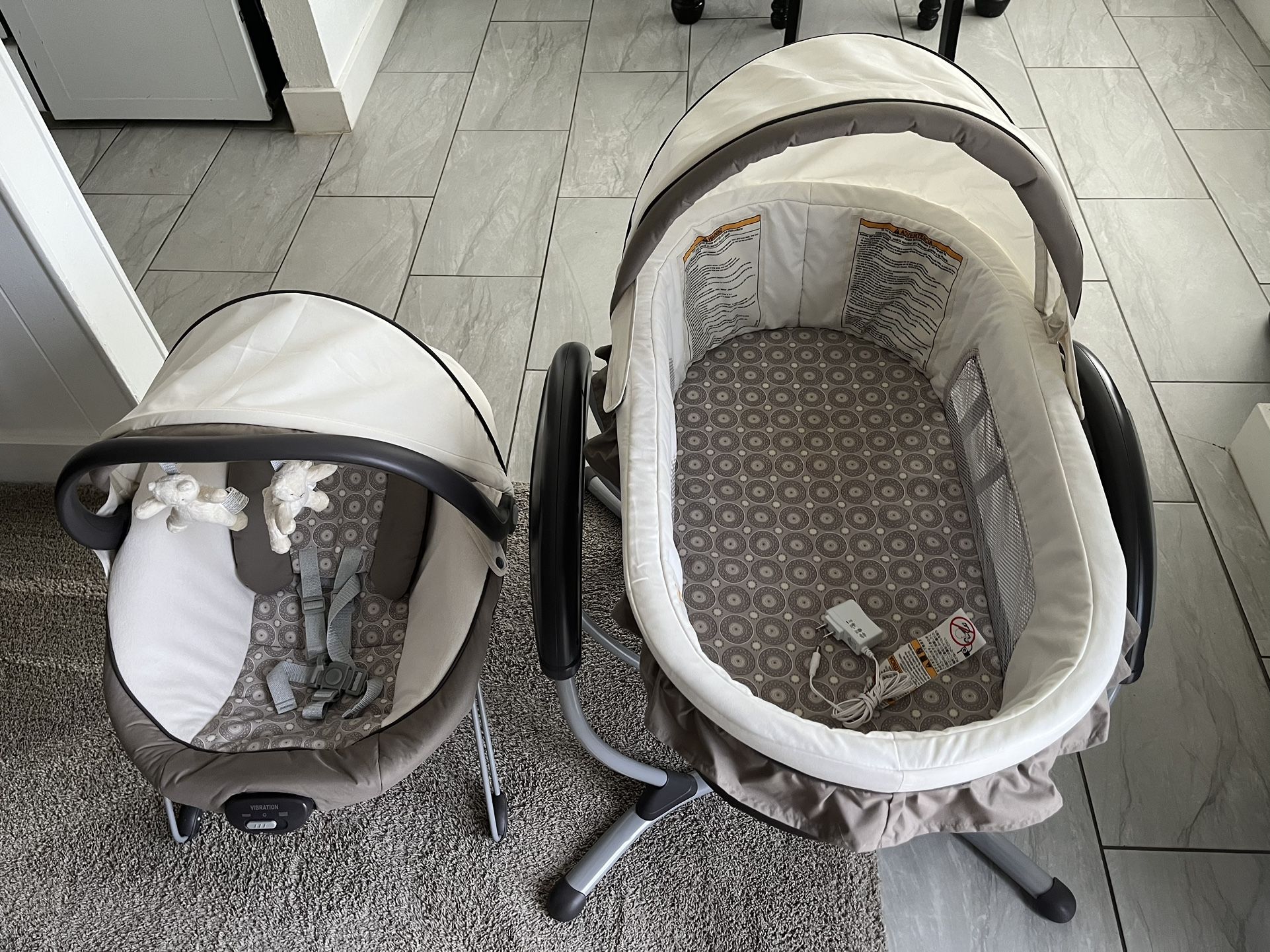 Graco soothing system bassinet discount