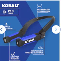 Kobalt 210-Lumen 2 Modes LED Spotlight Flashlight