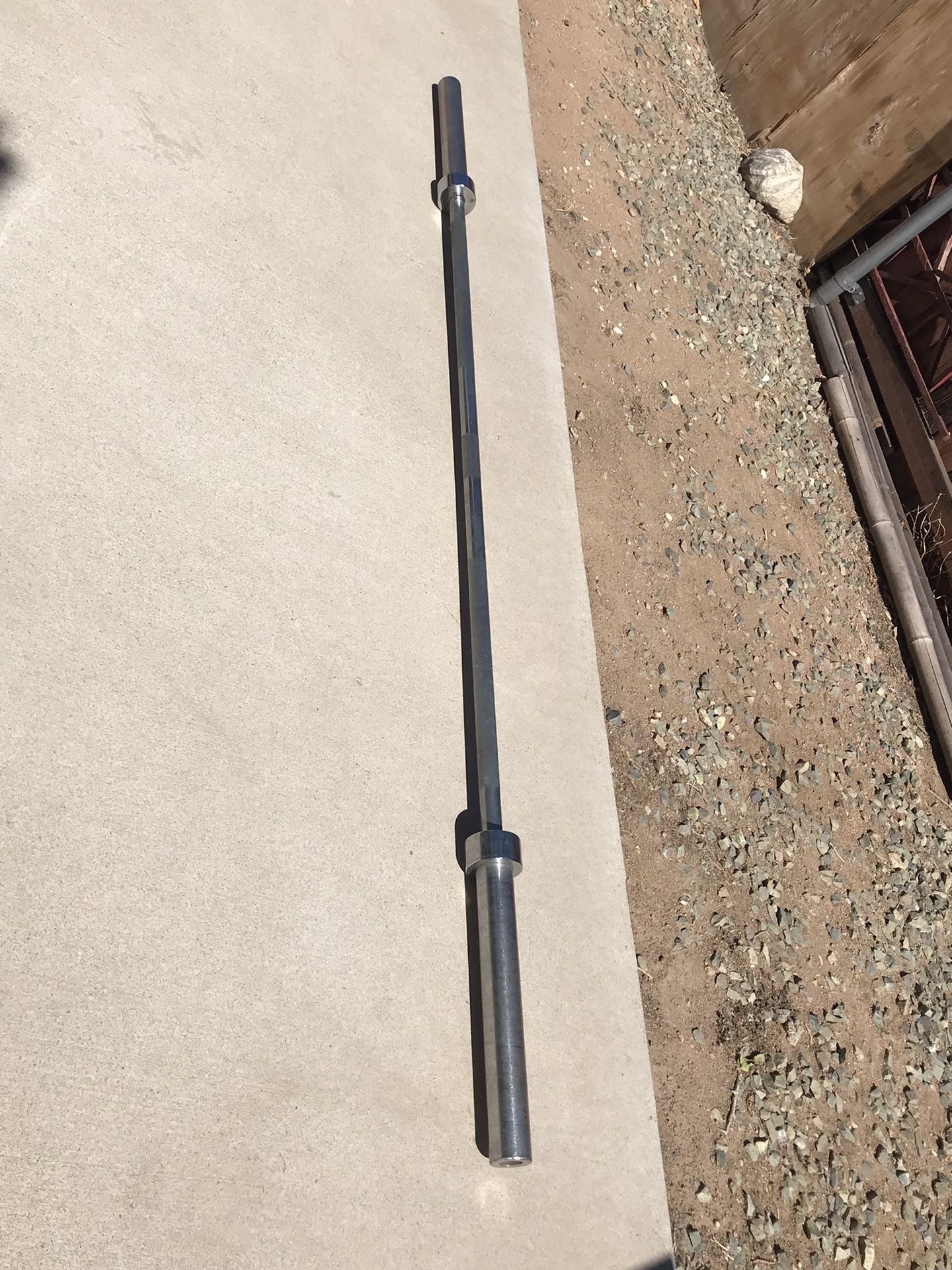 7ft Crome Olympic Barbell 45lb