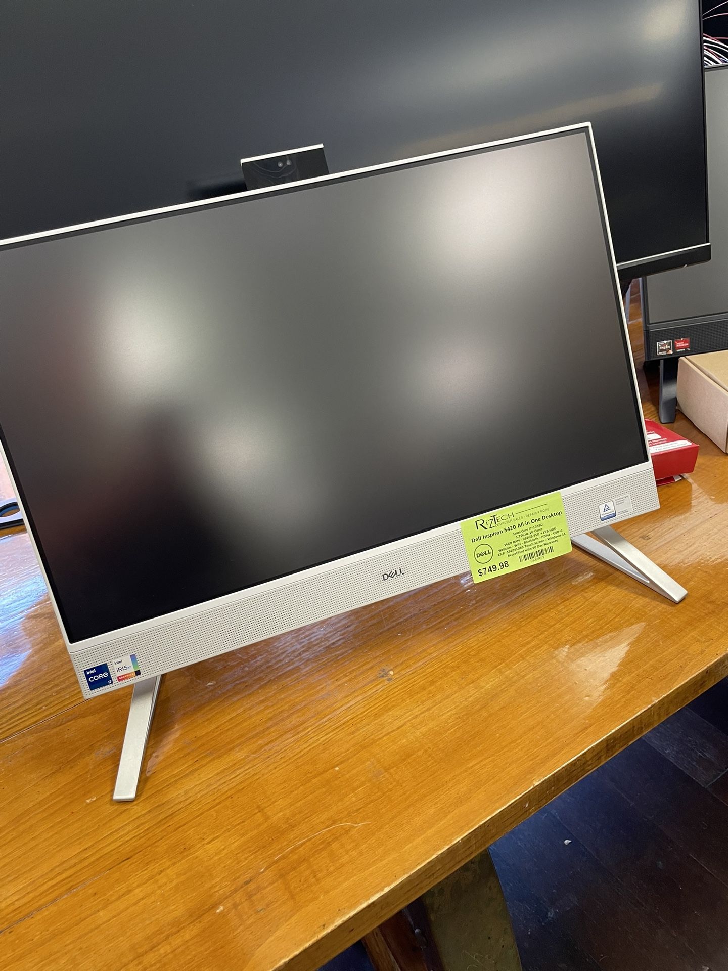 Dell Inspiron 5420 All in One Desktop i7 16GB RAM 256GB SSD 1TB HDD 23.8" 1920x1080 Touch Screen