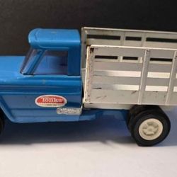 Vintage Tonka Stake Truck - Blue - Toy