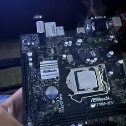 Core I5 9400   Wish As rock Mother Bord With Two Sticks Of Ddr Four Ram Equal Up To 16