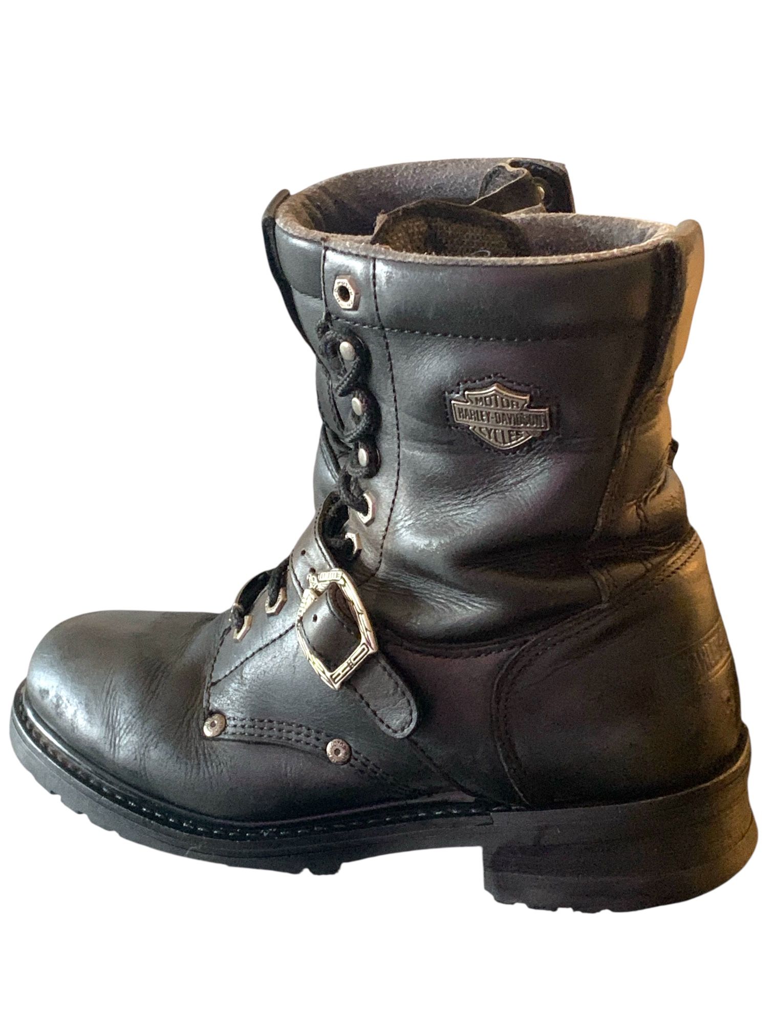 Harley Davidson Motorcycle Mid calf Boots Sz 10 Men