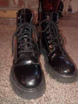Alexander McQeen Leather Boots