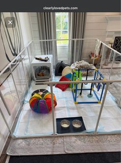 Pet Enclosure / Gates - Clearly Loved Pets Brand $250 Firm